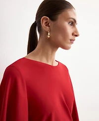 Mango Women's Flared Midi-Dress