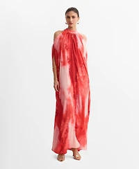 Mango Women's Off-The-Shoulder Long Dress