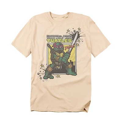 Teenage Mutant Ninja Turtles Men's Leonardo Yaaa T-Shirt