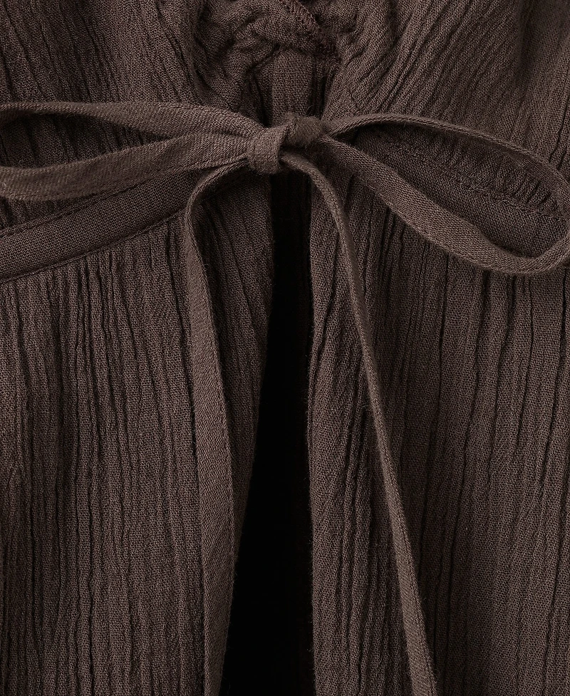 Mango Women's Cotton Fluid Top