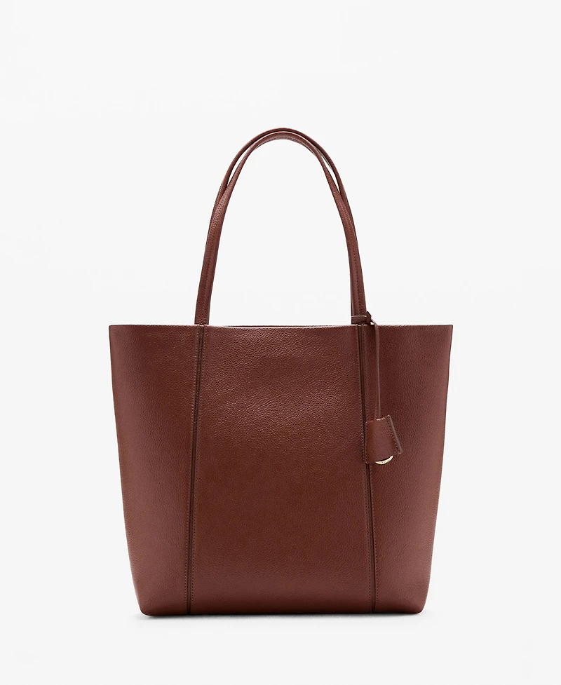 Mango Women's Handles Shopper Bag