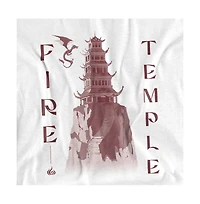 Avatar The Last Airbender Men's Fire Temple T-Shirt