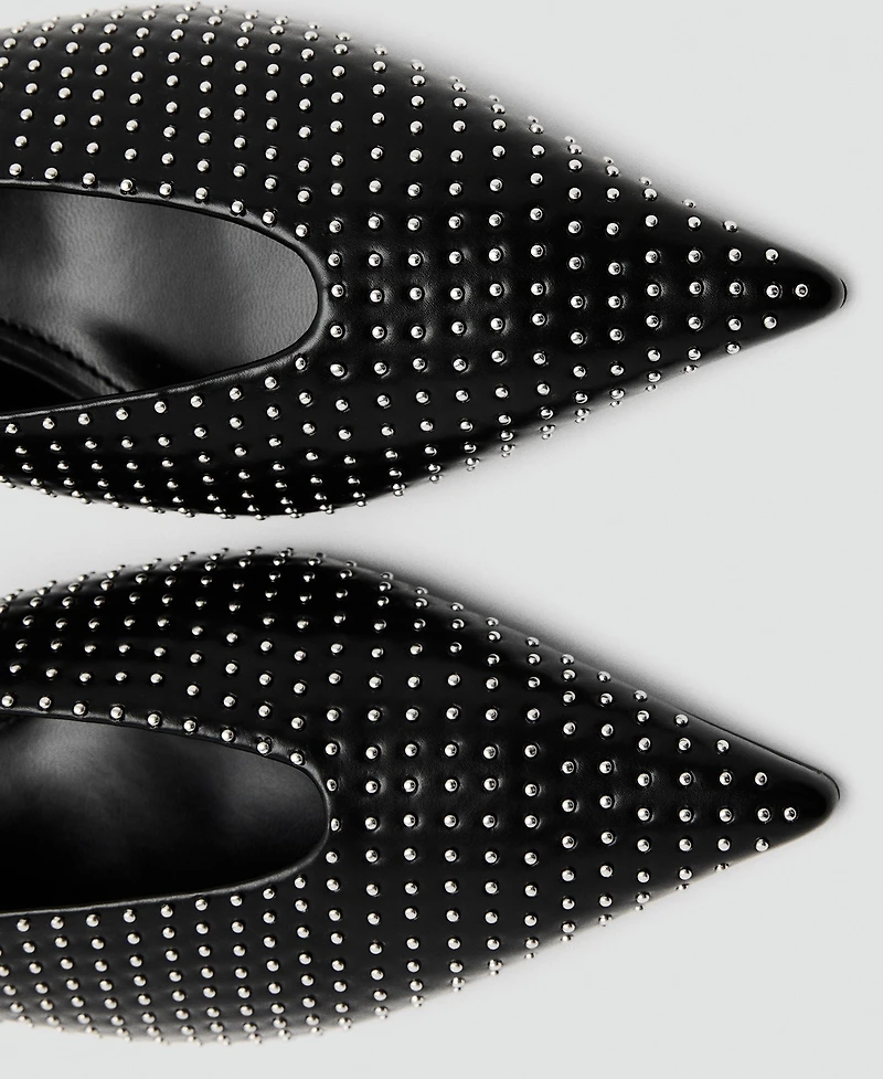 Mango Women's Rhinestone Heel Shoes