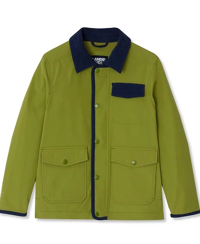Lands' End Girls Water Resistant Utility Jacket