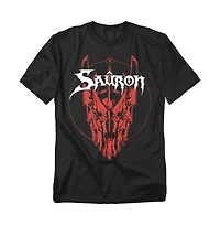 Lord Of The Rings Men's Sauron Helmet Band T-Shirt