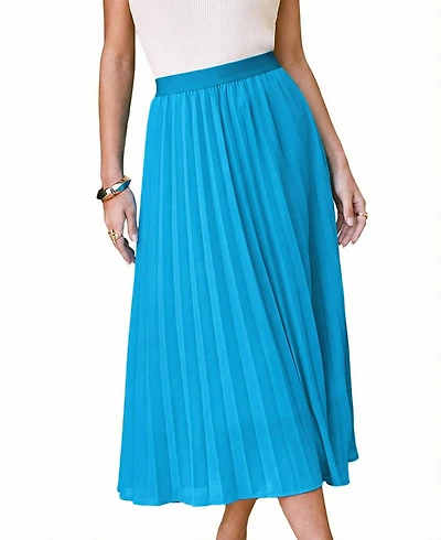 Cupshe Women's A-Line Zipper Closure Unlined Skirt