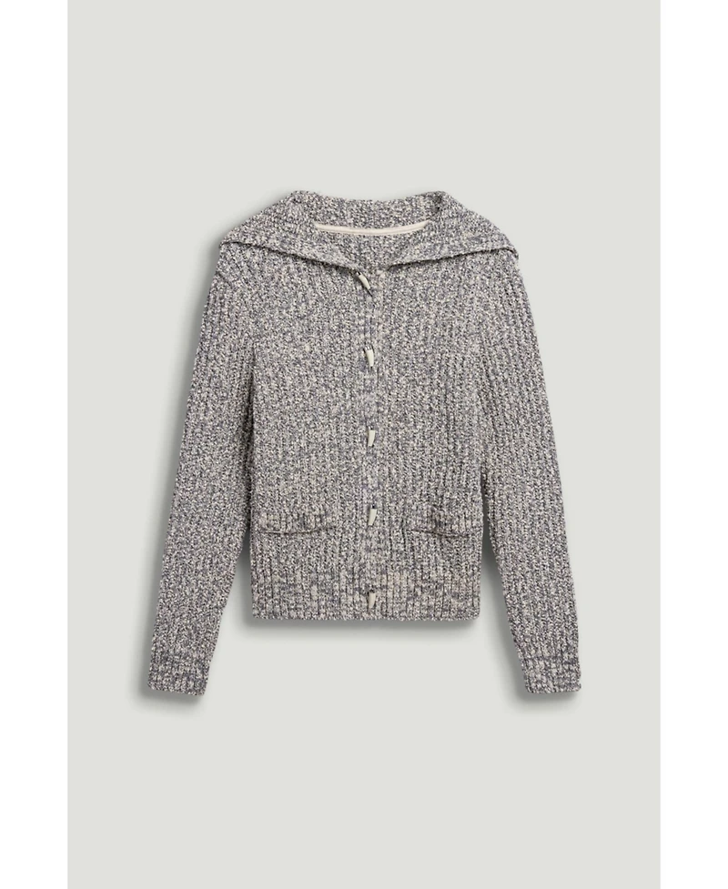 Nocturne Women's Textured Knit Cardigan