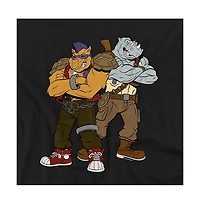 Teenage Mutant Ninja Turtles Men's Bebop And Rocksteady T-Shirt