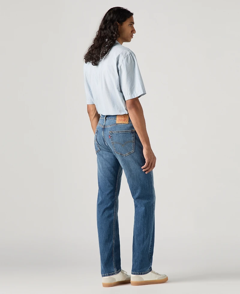 Levi's Men's 505 Regular Fit Jeans Lightweight Denim Stretch