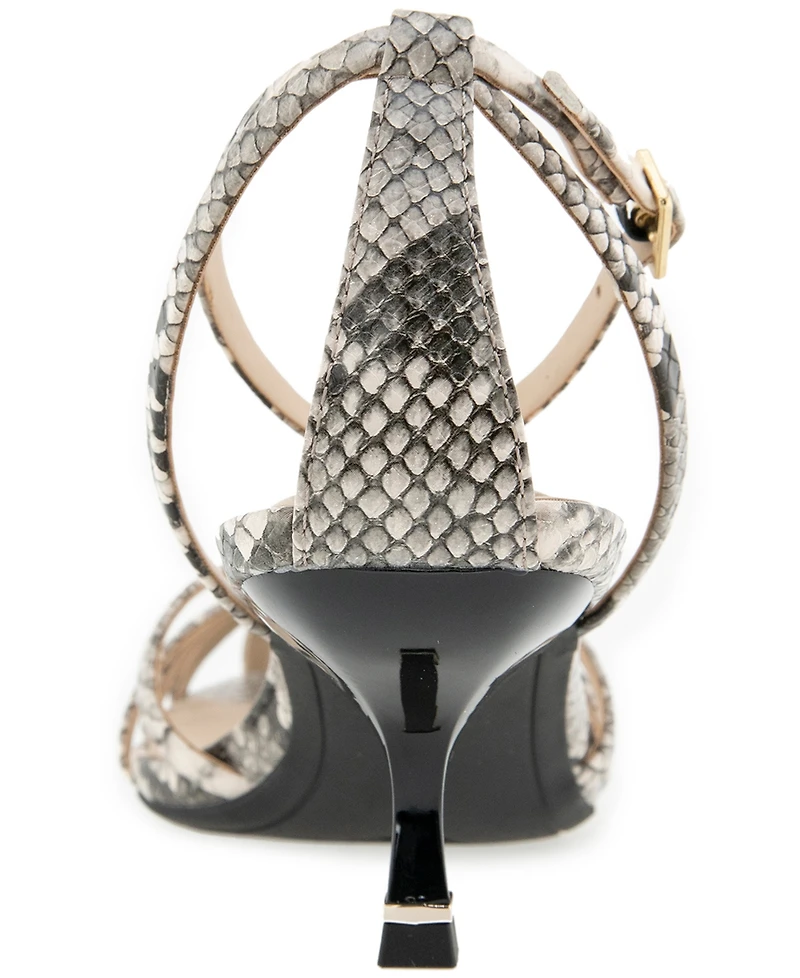 Kenneth Cole New York Women's Genevieve Strappy Square Toe Dress Sandals