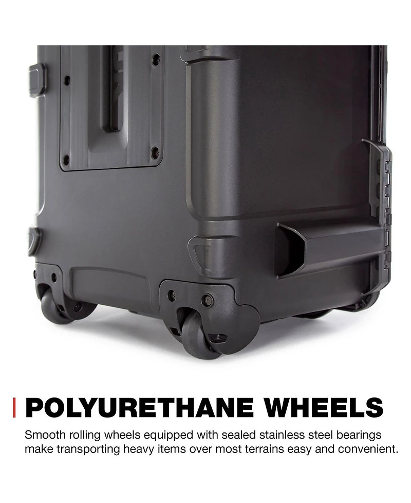 Nanuk Wheeled Series 965 Lightweight Nk-7 Resin Waterproof Hard Case with Foam Insert