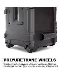 Nanuk Wheeled Series 965 Lightweight Nk-7 Resin Waterproof Hard Case with Foam Insert