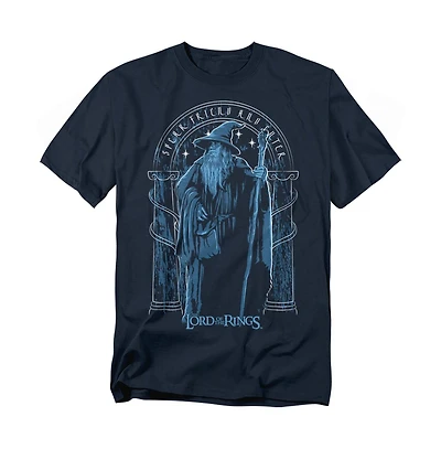 Lord Of The Rings Men's Gandalf Doors Moria T-Shirt
