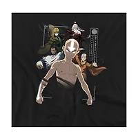 Avatar The Last Airbender Men's Past Avatars T-Shirt