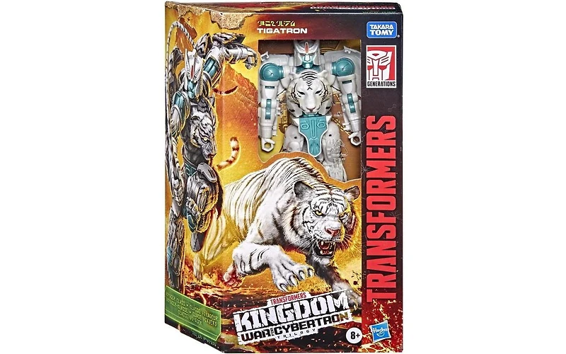 Transformers Generations War for Cybertron Kingdom Tigatron Voyager Class Action Figure