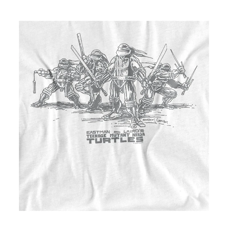 Teenage Mutant Ninja Turtles Men's Tonal Group T-Shirt