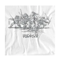 Teenage Mutant Ninja Turtles Men's Tonal Group T-Shirt