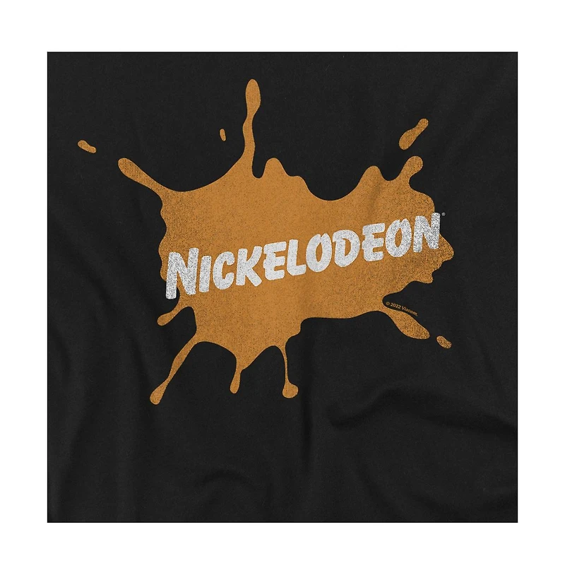 Logovision Men's Nickelodeon Nick Retro Burst Logo T-Shirt