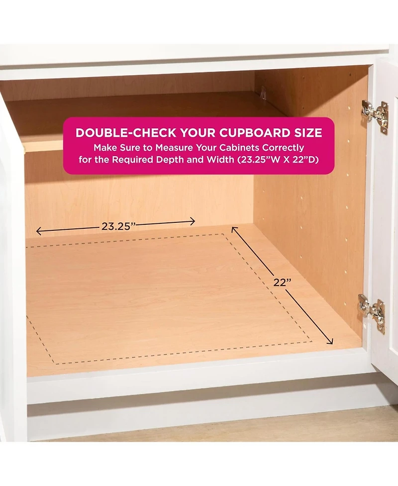 Florida Brands Pull Out Cabinet Organizer, Individual Sliding Drawers