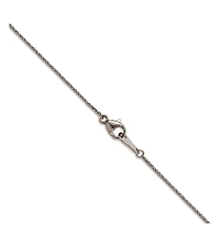 Curata Jewelry Solid 950 Platinum Sparkle