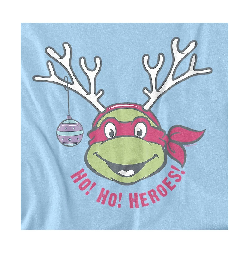 Teenage Mutant Ninja Turtles Men's Heroes Christmas Reindeer T-Shirt