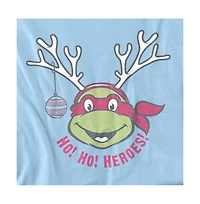 Teenage Mutant Ninja Turtles Men's Heroes Christmas Reindeer T-Shirt