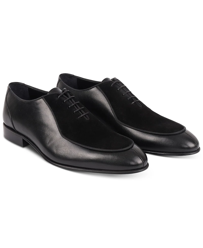 Vellapais Men's Ovalo Lace-Up Oxford Dress Shoes