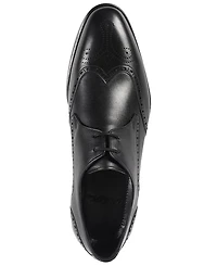 Vellapais Men's Wingtip Lace-Up Dress Shoes