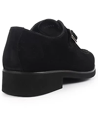 Vellapais Men's Monk Strap Slip-On Dress Shoes