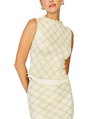 Line & Dot Women's Norelle Midi Pencil Skirt