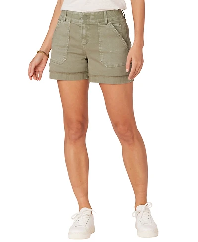 Democracy Petite Ab Solution High-Rise Shorts