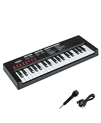 Mecale 37-Key Kids Piano Keyboard with 8 Rhythms & Microphone