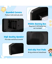 Mecale 25-Key Kids Piano Keyboard with Adjustable Speed & Volume, Fun Musical Toy for Beginners