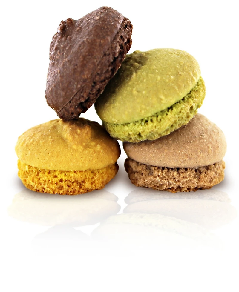 Sacre Marcel Paris Roof Tin Box Macarons Biscuits, 4.23 oz.