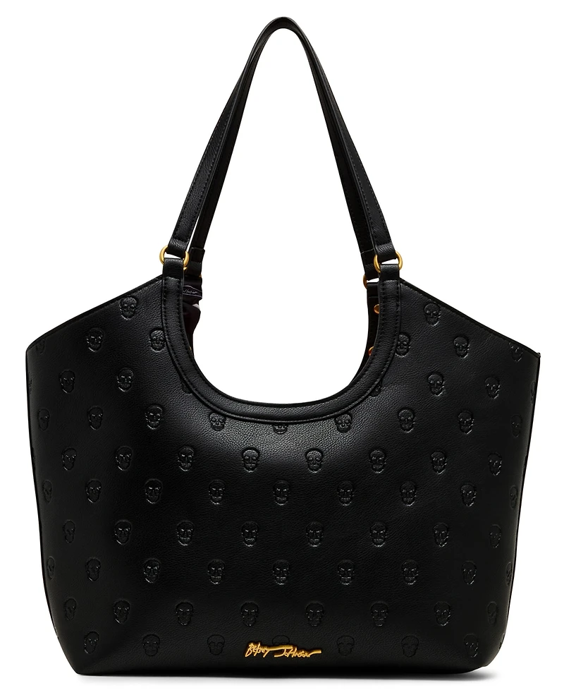 Betsey Johnson Scored Mini Crossbody Bag