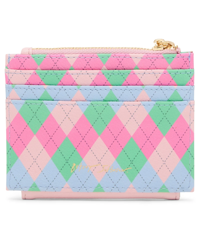 Betsey Johnson Skull Boss Trifold Wallet