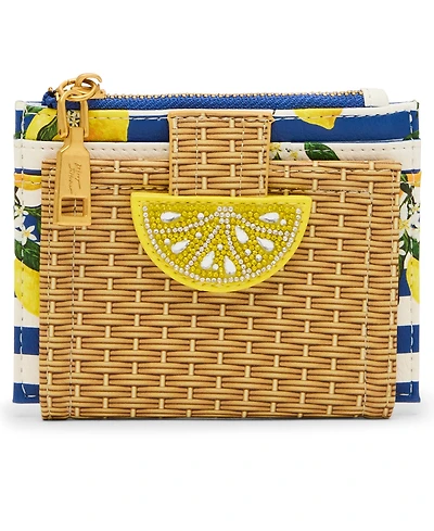 Betsey Johnson Skull Boss Trifold Wallet