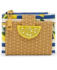 Betsey Johnson Skull Boss Trifold Wallet