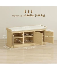 Rainsken Shoe Storage Bench