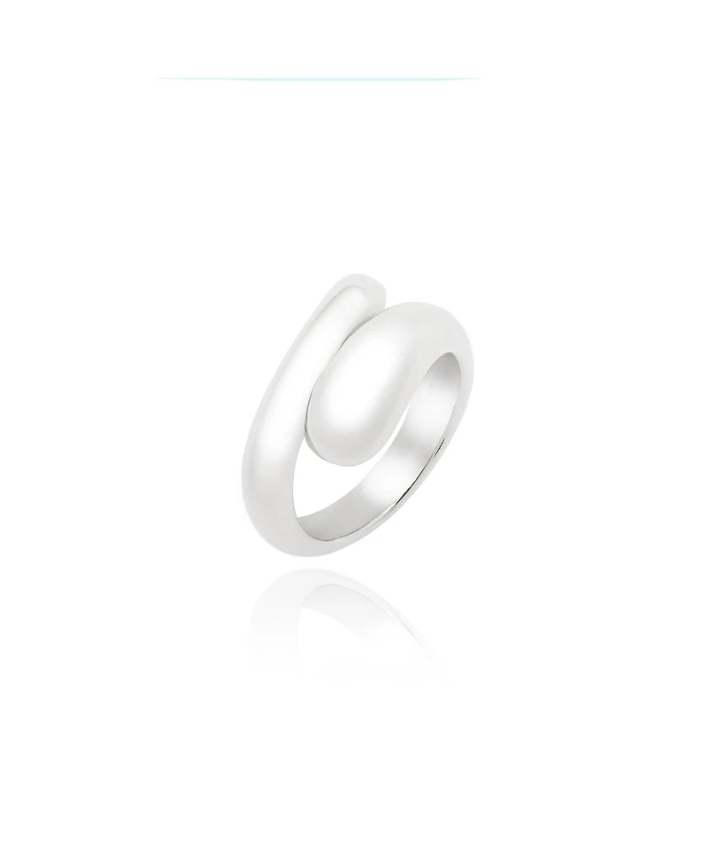 The Lovery Sculpted Coil Ring Sterling Silver