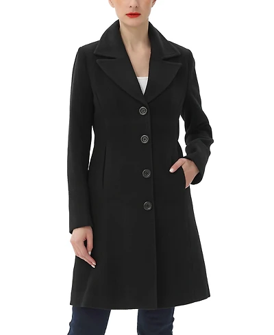kimi + kai Women's Lumi Wool Blend Walking Coat