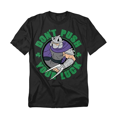 Teenage Mutant Ninja Turtles Men's St. Patrick's Day Shredder Luck T-Shirt