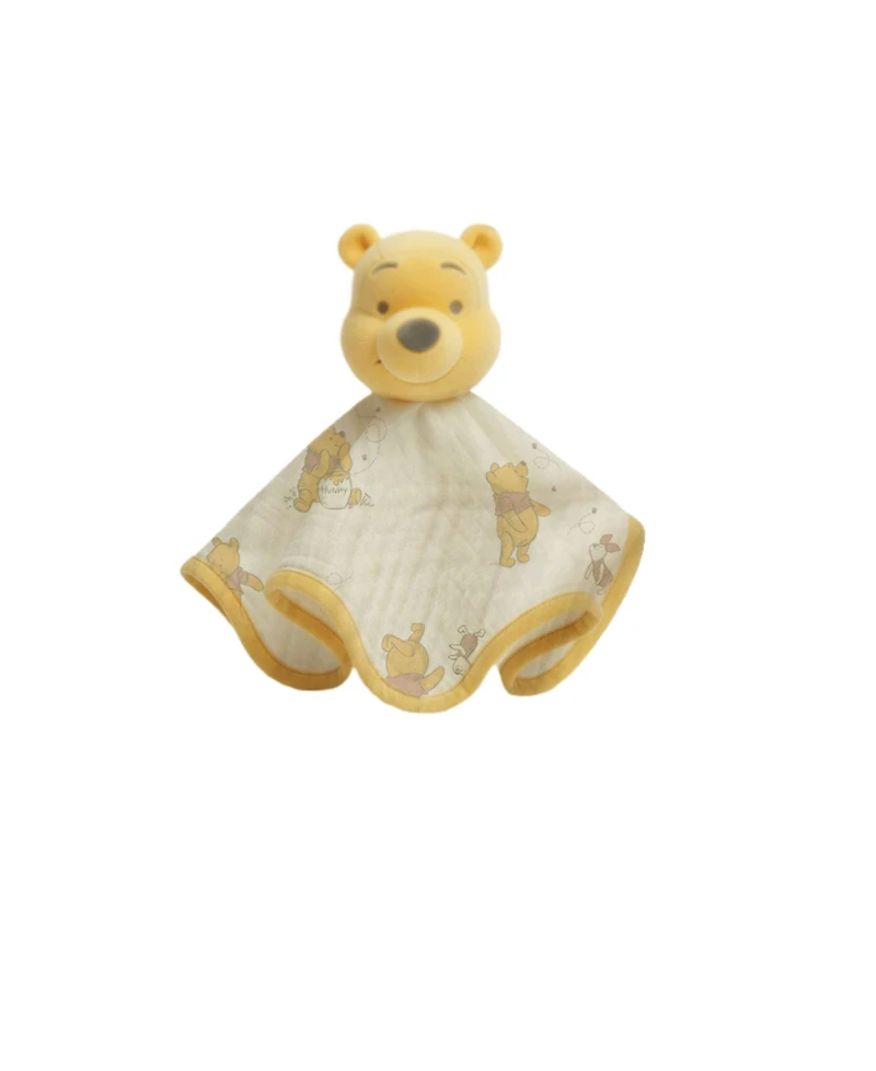 Disney Baby Boys' or Girls' Printed Pooh Gauze Blanket