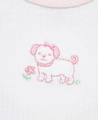 Little Me Baby Girls' Puppies Bodysuit and Pants, 5-Piece Set