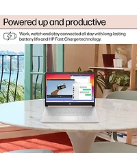 Hp Essential 14 Traditional Laptop 14" Hd Non-touch 60Hz Intel N-Series N150 Intel Graphics 8GB Ram 128GB eMMC Storage Windows 11 Home