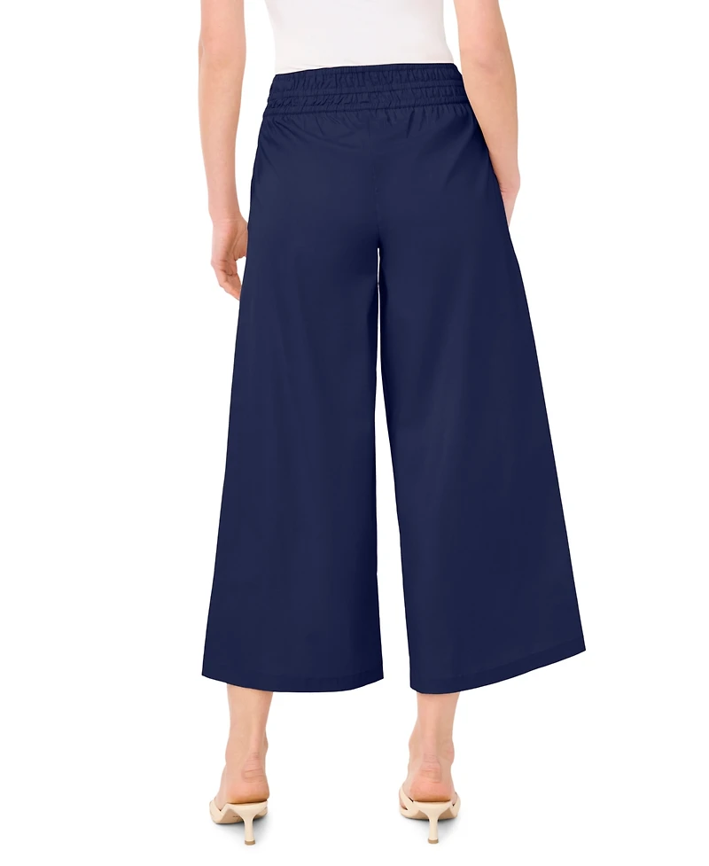CeCe Women's Smock Waist Pull-On Pants