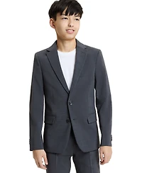 Kenneth Cole Reaction Big Boys Slim Fit 2 Piece Stretch Suit