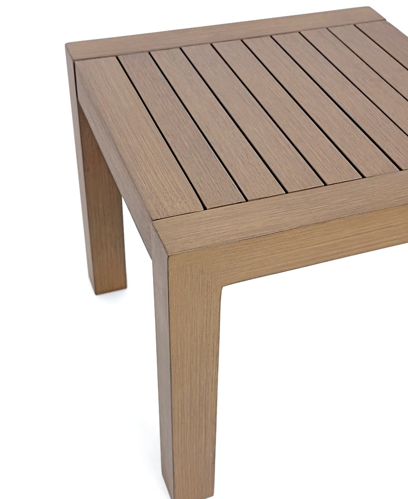 Agio Vera 22" Aluminum Outdoor End Table, Created for Macy's