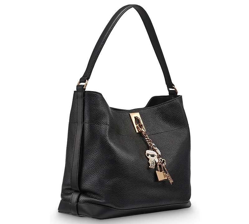 Karl Lagerfeld Paris Gisele Hobo Magnetic Shoulder Bag
