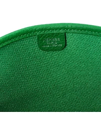 Pre-Owned HERMES Pm Evelyne Bag Gen Iii Toile and Leather